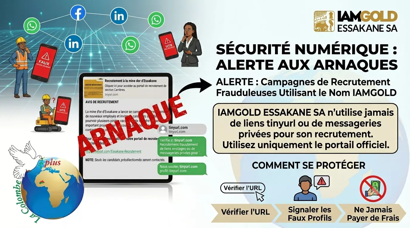 Sécurité numérique  : Quand les cyber-escrocs utilisent l’image des géants miniers comme appât