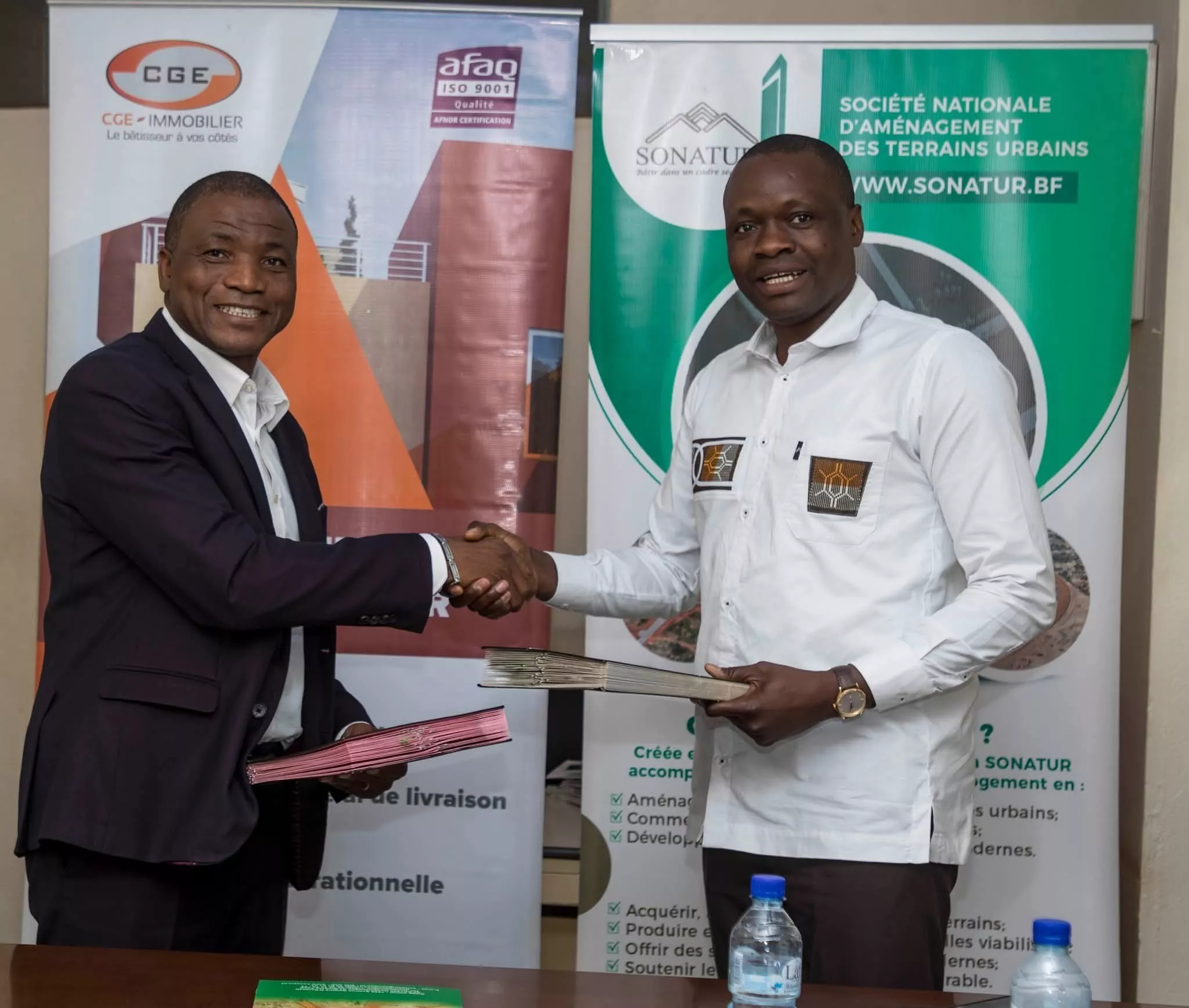 CGE IMMOBILIER & SONATUR: Un partenariat stratégique pour réinventer le paysage urbain du Burkina Faso