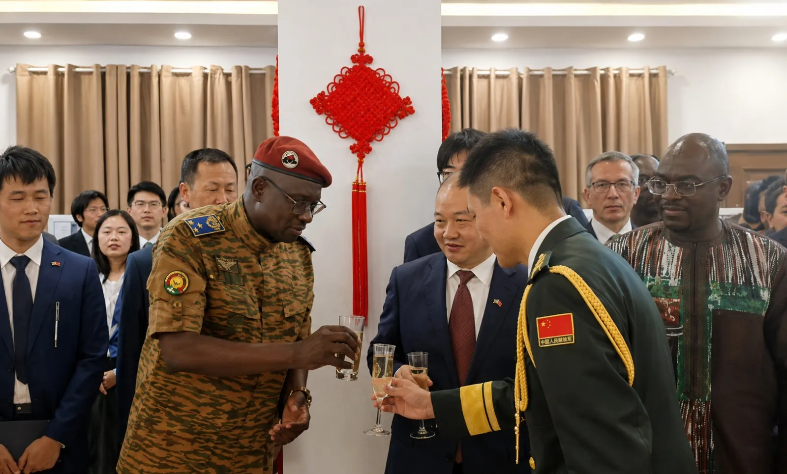 Chine-Burkina Faso : Ouagadougou célèbre les 99 ans d&rsquo;une armée « au service de la paix »