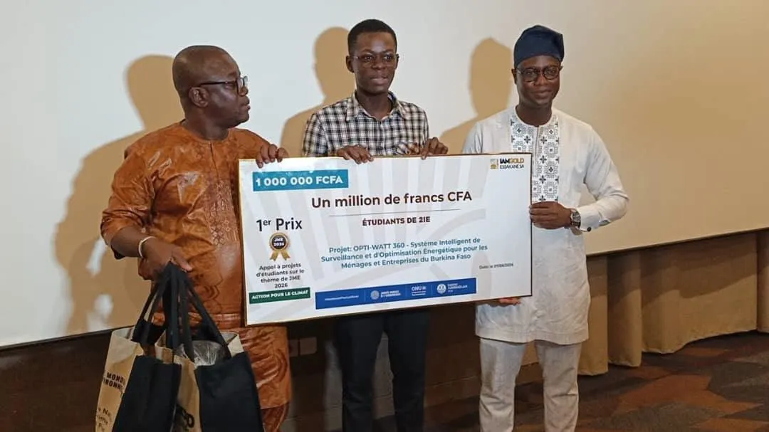 Environnement et climat : IAMGOLD Essakane SA récompense l’innovation des jeunes Burkinabè