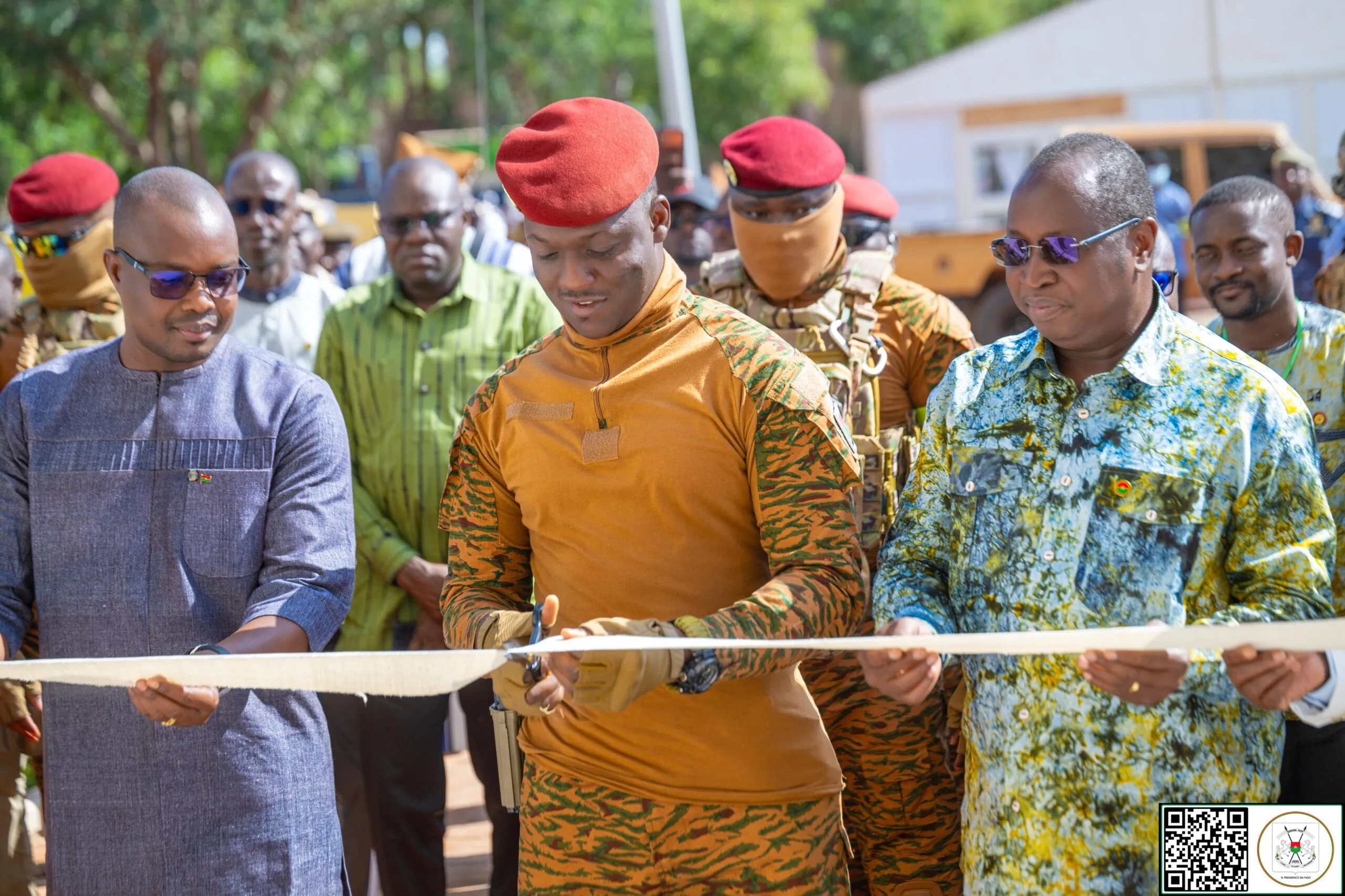 Modernisation des infrastructures académiques : le Président Ibrahim TRAORÉ inaugure un amphithéâtre de 1 200 places à l&rsquo;Université Nazi-BONI