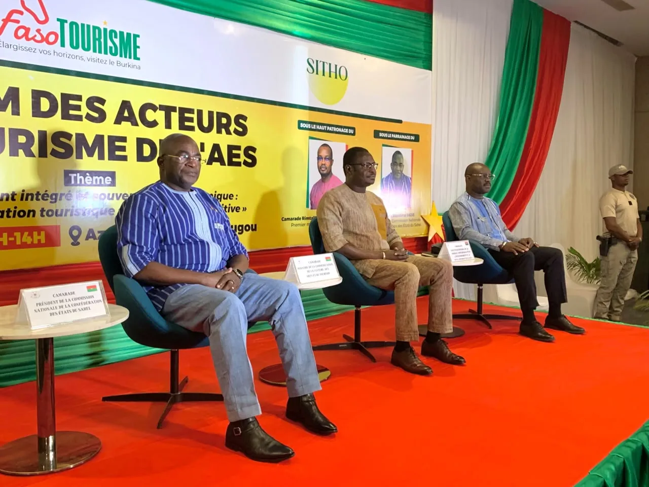 SITHO 2026 : l’AES veut renforcer les investissements dans le secteur touristique.
